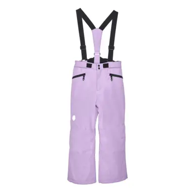 Dievčenské lyžiarske nohavice COLOR KIDS Ski Pants - W. Pockets, violet tulle