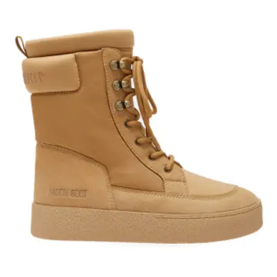 Dámske vysoké zimné topánky MOON BOOT MB LTRACK COMBAT BOOT -L003 SAND