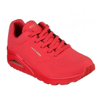 Férfi szabadidős lábbelik SKECHERS Uno Stand On Air red