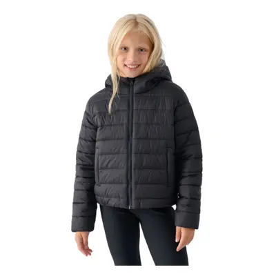 Lány dzseki 4F JUNIOR DOWN JACKET-JWAW24TDJAF449-20S-BLACK