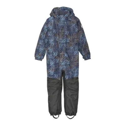 Fiú téli overál COLOR KIDS Coverall - AOP, stone blue