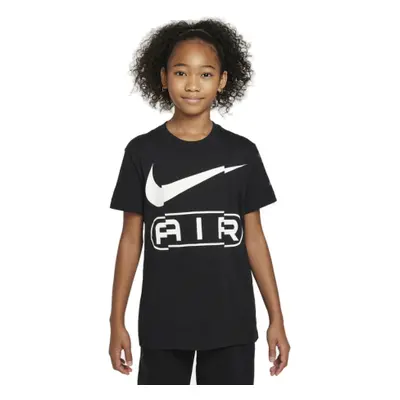 Fiú rövid ujjú póló NIKE G NSW TEE BOY AIR-010 BLACK