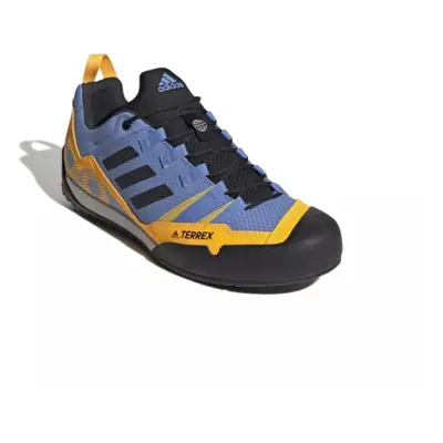 Férfi alacsony túracipő ADIDAS Terrex Swift Solo Approach blue fusion core black solar gold