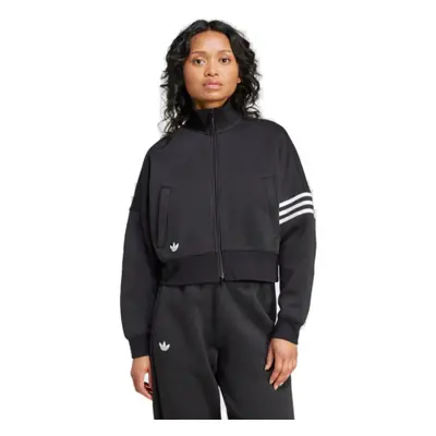 Női pulóver cipzárral ADIDAS NEUCL TRACKTOP-Black Cloud white