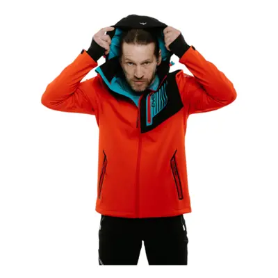 Férfi túra softshell kabát EVERETT SoftX jacket M red