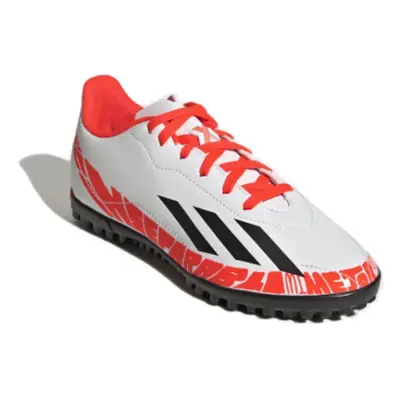 Junior gyepfocicipő ADIDAS X Speedportal Messi.4 Jr TF cloud white core black solar red