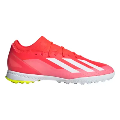 Férfi futballcipő gyep ADIDAS X Crazyfast League M TF solar red cloud white solar yellow