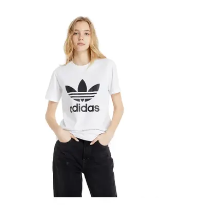 Rövid ujjú női póló ADIDAS ORIGINALS TREFOIL TEE-White