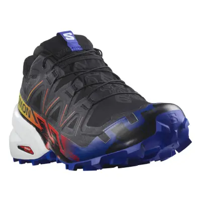 Férfi futócipő SALOMON Speedcross 6 GTX Blue Fire black surf the web safety yellow