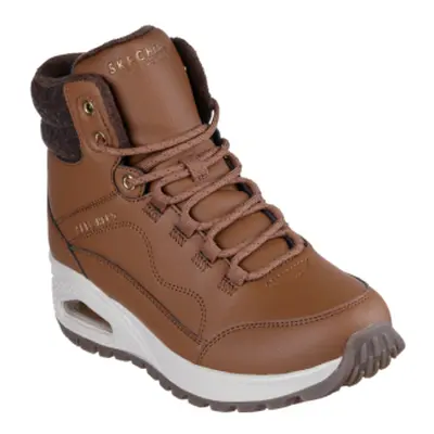 Női téli bokacsizma SKECHERS Uno Rugged wheat