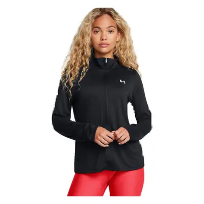 Női edzőpulóver cipzárral UNDER ARMOUR Tech Full Zip-BLK