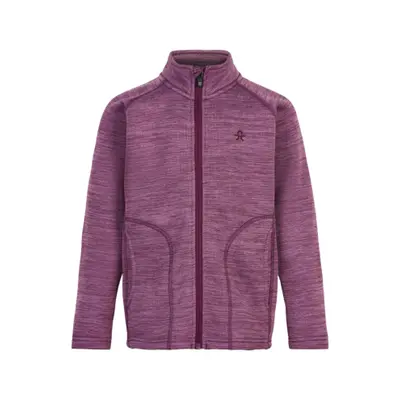 Cipzáros lány sídzseki COLOR KIDS GIRLS Fleece jacket, melange,opera mauve