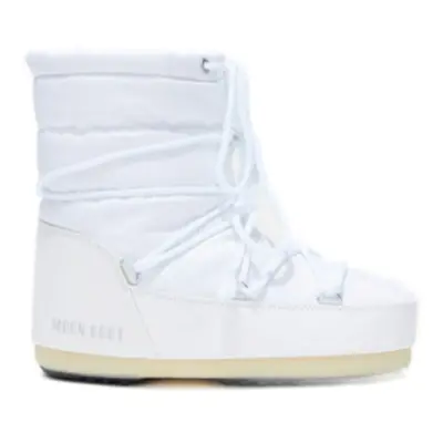 Női alacsony téli csizma MOON BOOT Light Low Nylon white