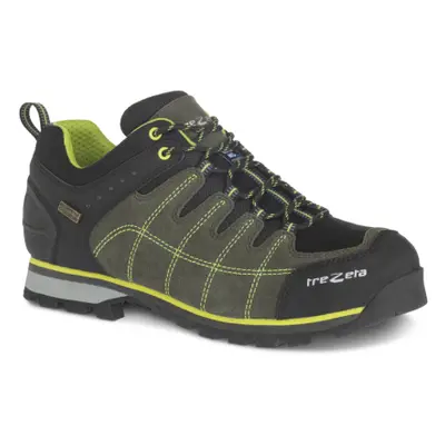 Férfi alacsony túracipő TREZETA Hurricane Evo Low Wp, Dark green Lime