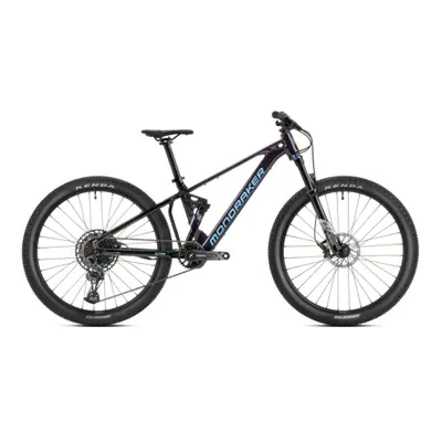 Junior elektromos mountain bike MONDRAKER F-Play 26, deep purple black light blue