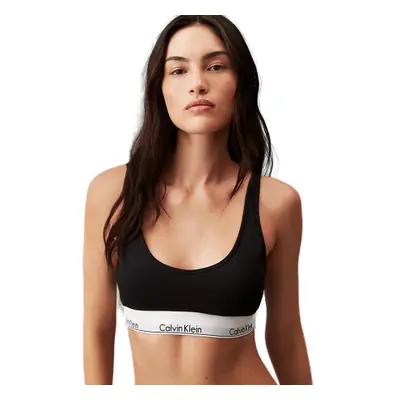 Női melltartó CALVIN KLEIN LIGHTLY LINED BRALETTE-BLACK