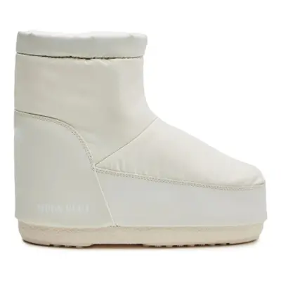 Členkové zimné topánky MOON BOOT ICON LOW NOLACE RUBBER, 003 cream