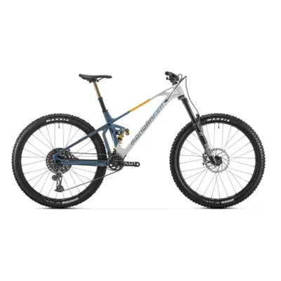 Mountain bike MONDRAKER Super Foxy Carbon RR, bunker grey denim blue yellow