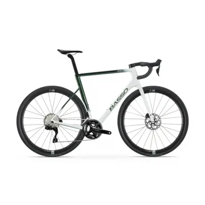 Országúti kerékpár BASSO Astra disc, pop green, Shimano 105 Di2, Microtech RE38