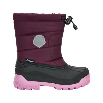 Gyermek magas téli csizma COLOR KIDS Boots melange WP potent purple