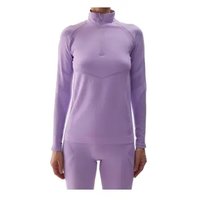 Női termo fehérnemű 4F SEAMLESS UNDERWEAR-WAW24USEAF160-52S-LIGHT VIOLET