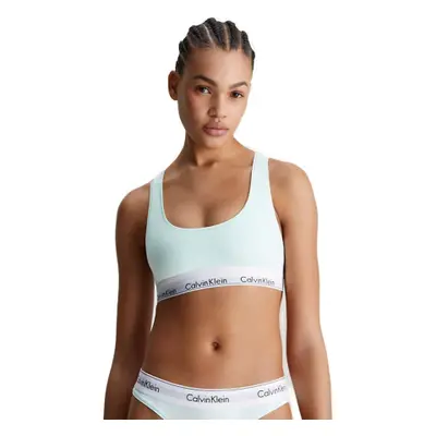 Női melltartó CALVIN KLEIN UNLINED BRALETTE-ISLAND REEF