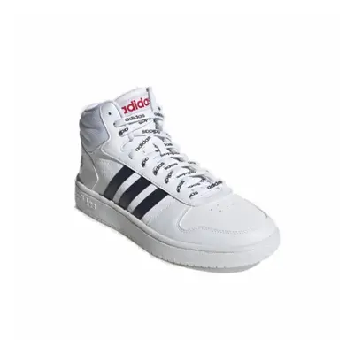 Szabadidős lábbelik ADIDAS Hoops 2.0 Mid cloud white legend ink scarlet