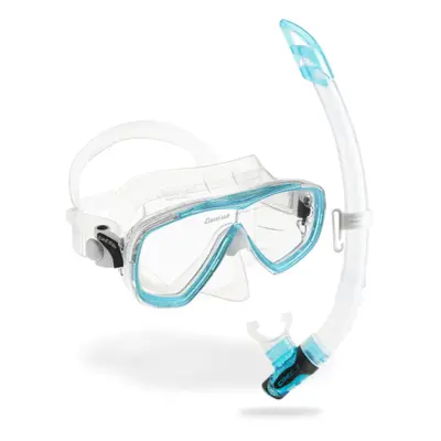 Búvár snorkeling készlet CRESSI ESTRELLA + GAMMA COMBO CLEAR AQUAMARINE