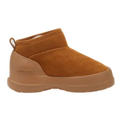 Nízke zimné topánky MOON BOOT MB LUNA LOW BOOT SUEDE-M008 COGNAC