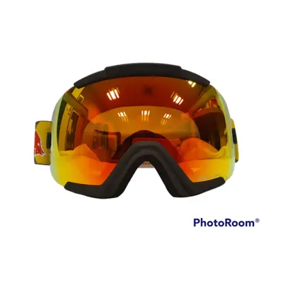 Síszemüveg RED BULL SPECT SHELTER-002, matt black red snow-orange with red Flash, SMU