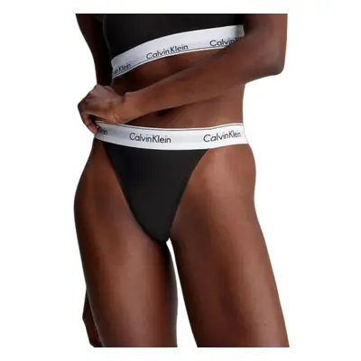 Női bugyi CALVIN KLEIN STRING THONG-BLACK