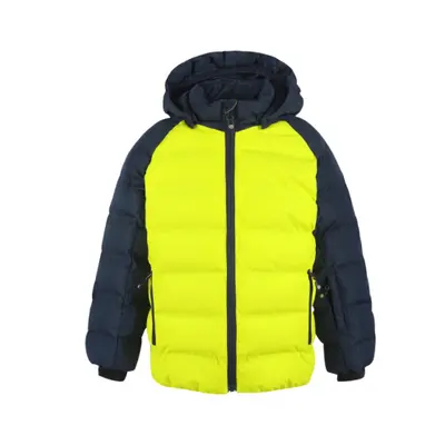 Fiú síkabát COLOR KIDS Ski jacket quilted, AF10.000, sulphur spring