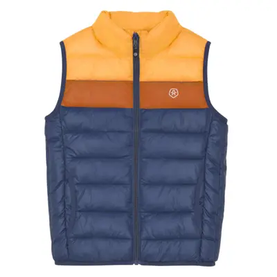 Junior mellény COLOR KIDS Waistcoat Quilted- Colorblock-741803.3520-Orange Pop