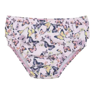 Lányok fürdőruha COLOR KIDS Baby Swimdiaper W. Frills, AOP, cherry blossom