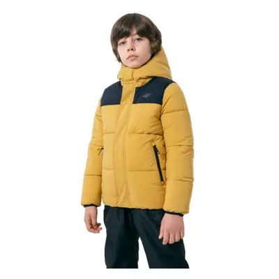 Fiú kabát 4F JUNIOR BOYS JACKET JKUMP004-82S-LIGHT BROWN