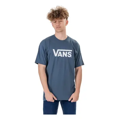 Rövid ujjú férfi póló VANS CLASSIC TEE-B INDIGO-MARSHMALLOW