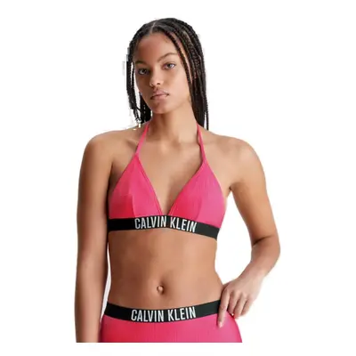 Női fürdőruha CALVIN KLEIN TRIANGLE RP-KW0KW01967-XI1-Pink