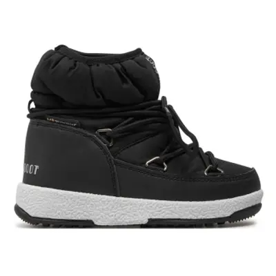 Női alacsony téli csizma MOON BOOT JR GIRL LOW NYLON, 001 black