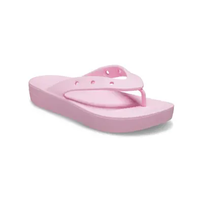 Női papucs (strandcipő) CROCS Classic Platform Flip W flamingo