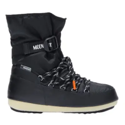 Lányok téli bokacsizma MOON BOOT LOOP NYLON, 001 black