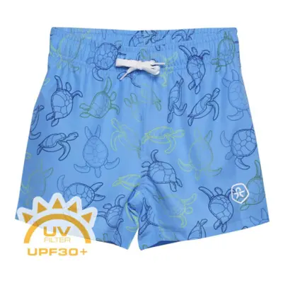 Fiú fürdőruha COLOR KIDS Swim Shorts - AOP, coronet blue