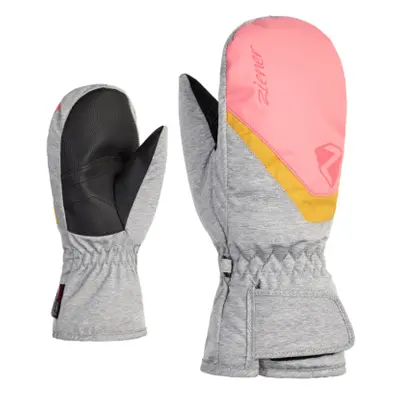 Síkesztyű ujjatlan ZIENER LORIANO AS(R) MITTEN glove junior, pink vanilla