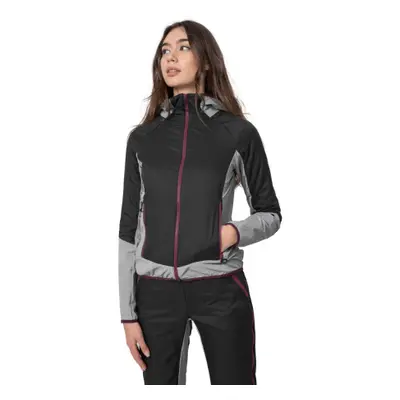 Női skialp kabát 4F HYBRID WOMENS JACKET KUDH061-22S-ANTHRACITE