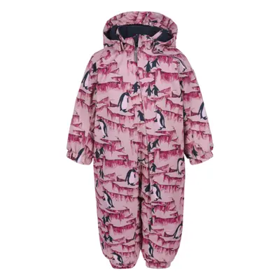 Lány téli overál COLOR KIDS Coverall, AOP, AF 10.000, zephyr