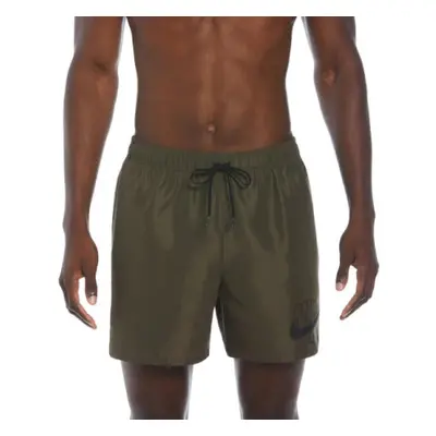 Férfi fürdőruha NIKE SWIM Logo Lap 5 inch-240-Cargo khaki