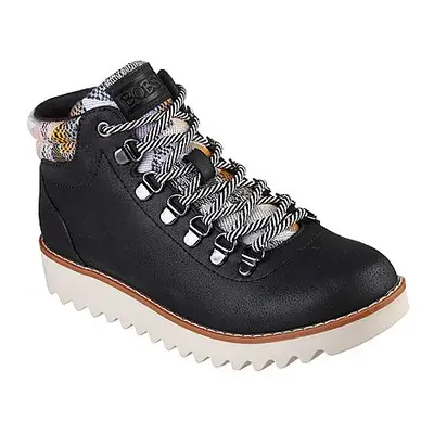 Női téli bokacsizma SKECHERS Mountain Kiss Alpha Star black