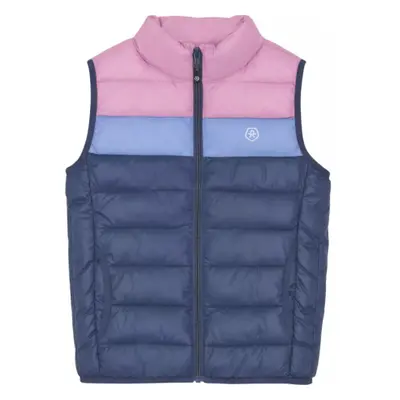 Dievčenská vesta COLOR KIDS Waistcoat Quilted- Colorblock-741803.5214-Lilac chiffon