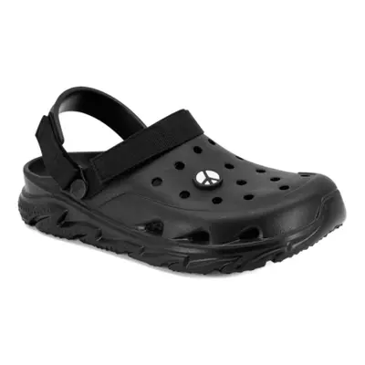 Férfi crocs (rekreációs lábbeli) COQUI Cody + Amulet black