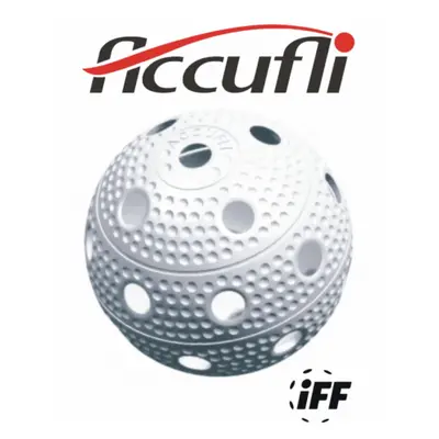 Floorball labda ACCUFLI IFF - White