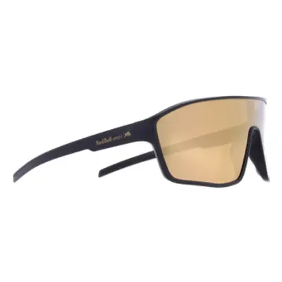 Slnečné okuliare RED BULL SPECT DAFT-007, shiny black, smoke with gold mirror, CAT3, 137-130